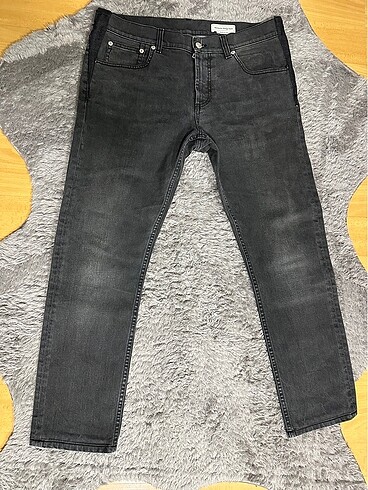 Orjinal Alexander McQueen Erkek Jean Pantolon