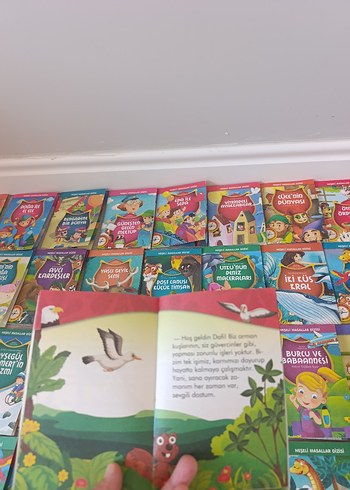 Çocuklar için renkli ve eğlenceli kitap seti - Görsel 3