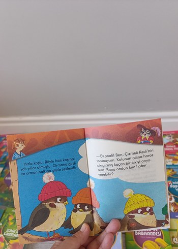 Çocuklar için renkli ve eğlenceli kitap seti - Görsel 4