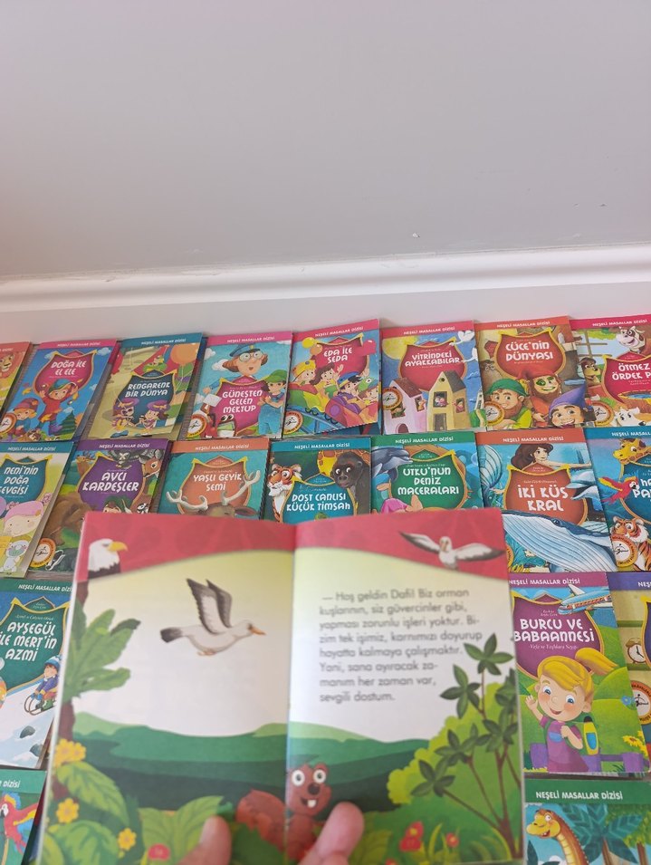 Çocuklar için renkli ve eğlenceli kitap seti - Görsel 3