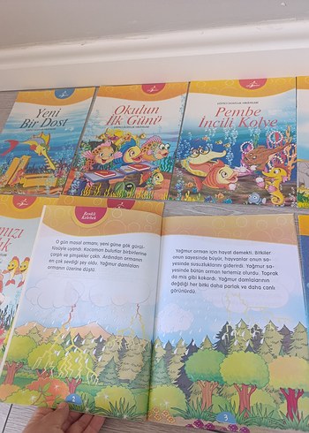 Renkli Resimli Çocuk Kitapları Seti - Görsel 3
