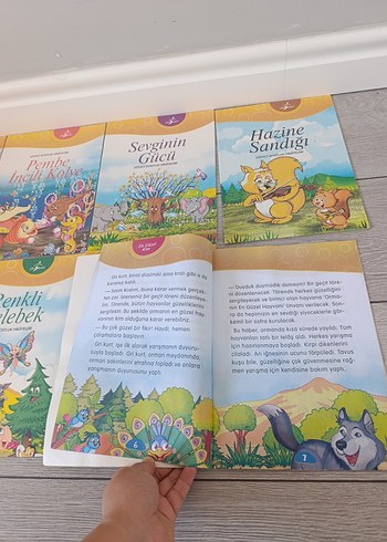 Renkli Resimli Çocuk Kitapları Seti - Görsel 2