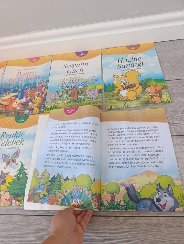 Renkli Resimli Çocuk Kitapları Seti - Görsel 2