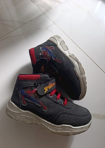 Kızıl Yılan Desenli Cırtcırtlı Erkek Spor Ayakkabı - Görsel 2