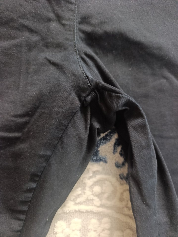 Siyah Hamile Kot Pantolon, - Görsel 3