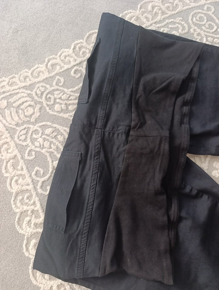 Siyah Hamile Kot Pantolon, - Görsel 4