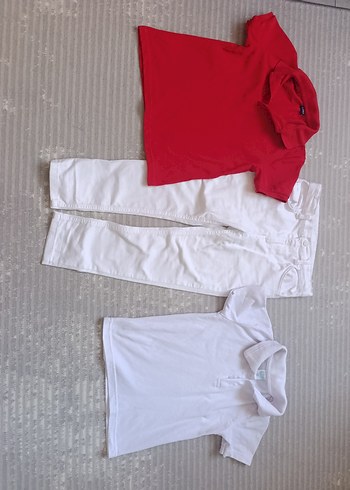 Kırmızı Erkek Çocuk Polo Tişört - Görsel 2