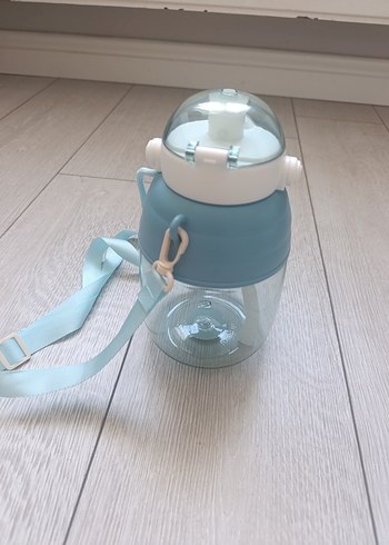 Pastel Mavi Çocuk Termos Şişesi
