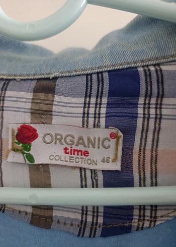 Uzun Mavi Denim Kadın Ceket - Görsel 4