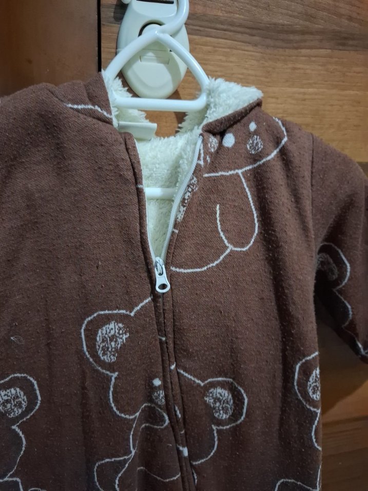 Kahverengi Bebek Erkek Tulum - Görsel 2