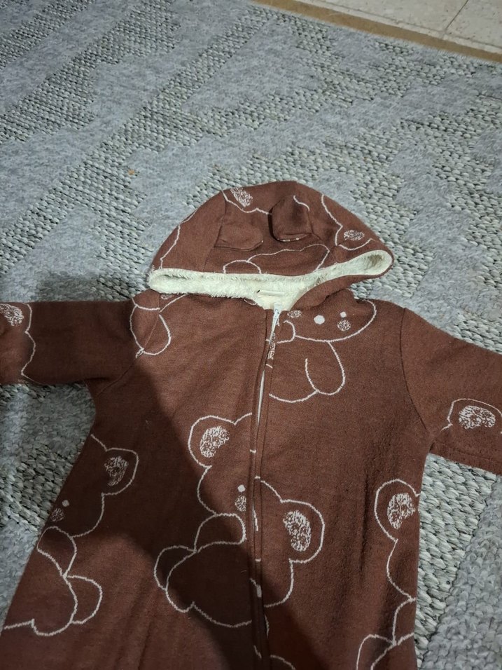 Kahverengi Bebek Erkek Tulum - Görsel 4