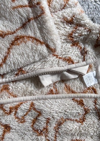 Kahverengi Nakışlı Bebek Kayak Tulumu - Görsel 3