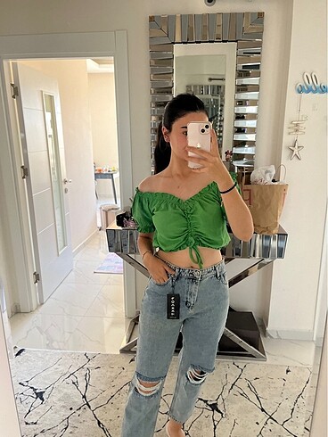 Zara Crop üst