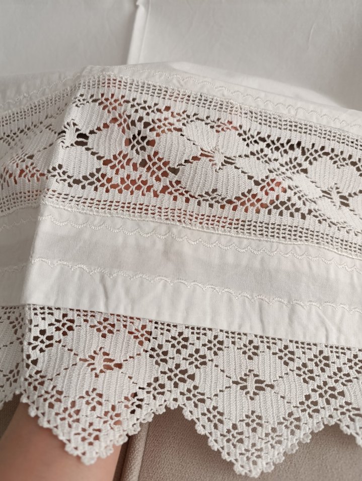 dantelli yorgan bandı - Görsel 2