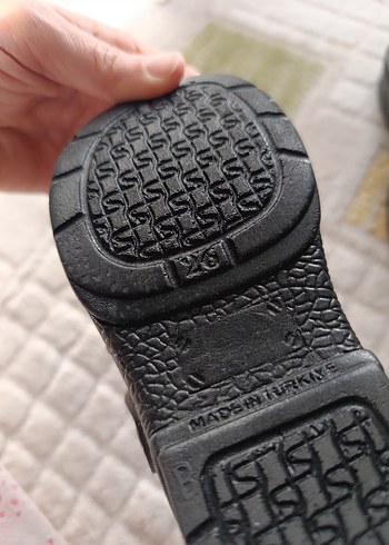 Kahverengi Tokalı Erkek Çocuk Terlik - Görsel 4