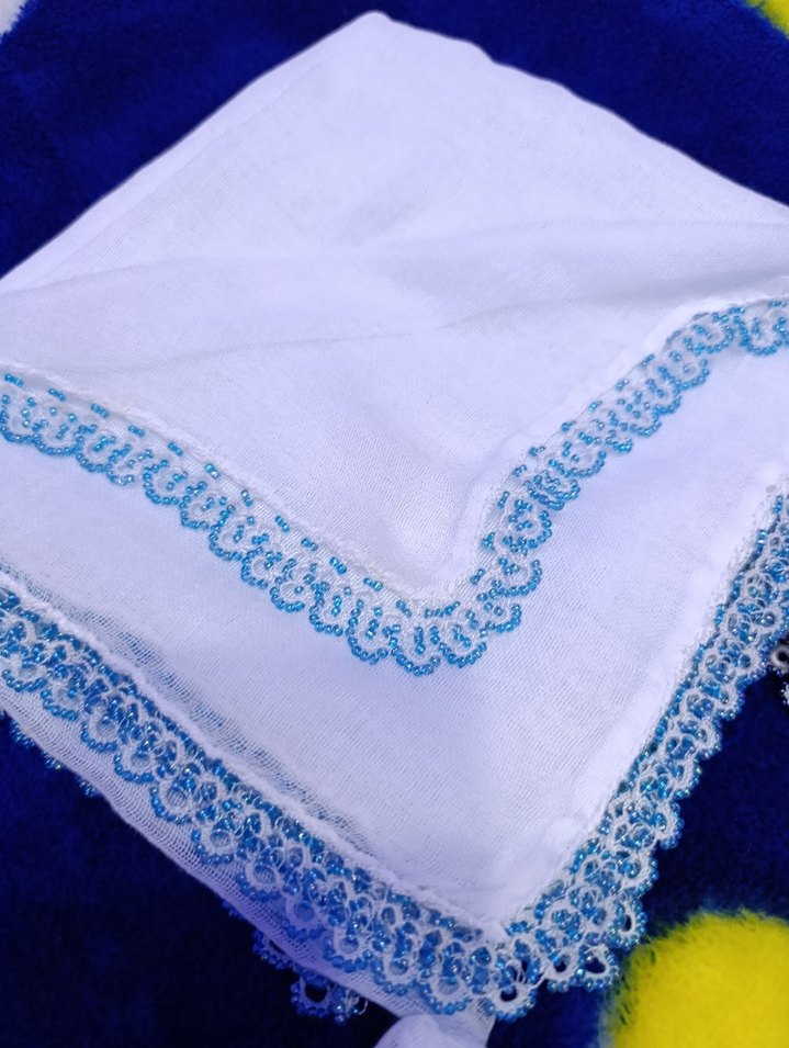 el işlemeli dülbent baş örtüsü - Görsel 4