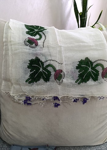 iğne oyası baş örtüsü - Görsel 3