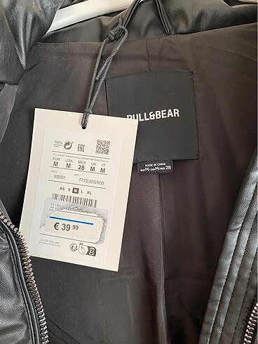 Pull and Bear Pull and bear deri şişme yelek