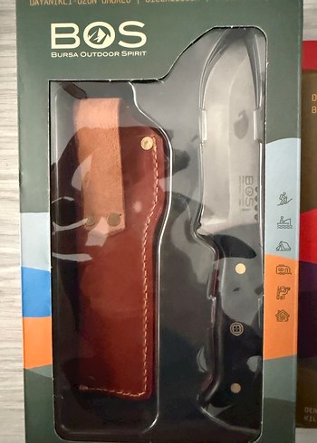 Kamp Avcı Siyah Outdoor Bıçak Çakı - Görsel 3