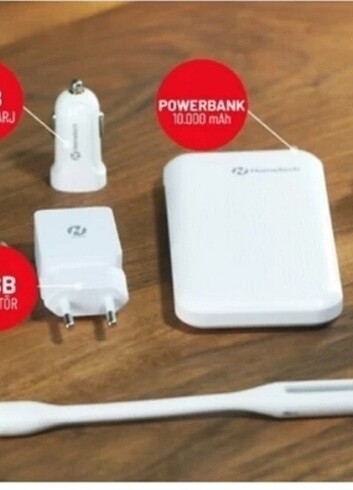 Kamp Elektronik seti Seyahat seti