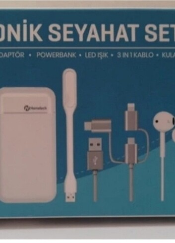  Beden Kamp Elektronik seti Seyahat seti