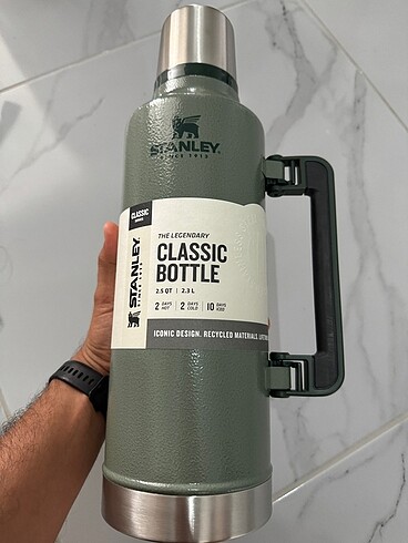 Stanley 2.3 Litre Çelik Termoslar Sıfır ömür boyu garantili ürün
