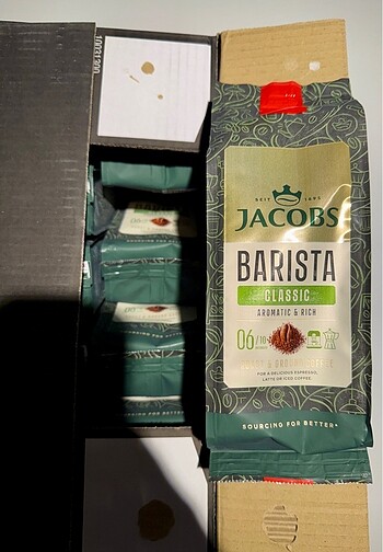 Jacobs Öğütülmüş Kahve 200 gr sıfır kutulu