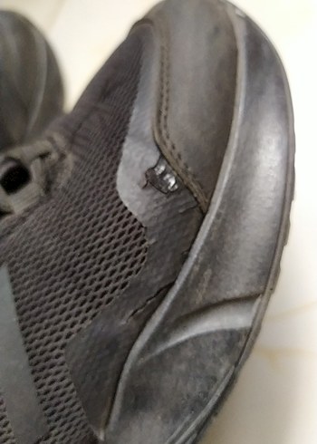 Erkek Siyah Bağcıklı Spor Ayakkabı - Görsel 9