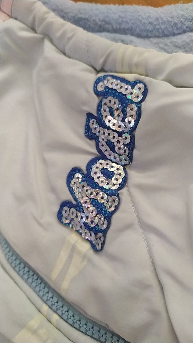 Kız Çocuk Mavi Fermuarlı Yelek - Görsel 2