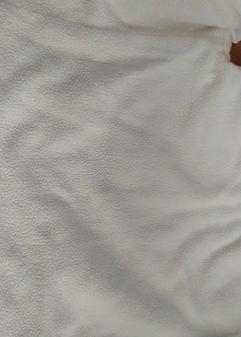 Kürk Detaylı Beyaz Kız Çocuk Kapüşonlu Yelek - Görsel 11