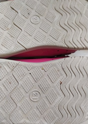 Kız Çocuk Renkli Cırt Cırtlı Spor Ayakkabı - Görsel 5