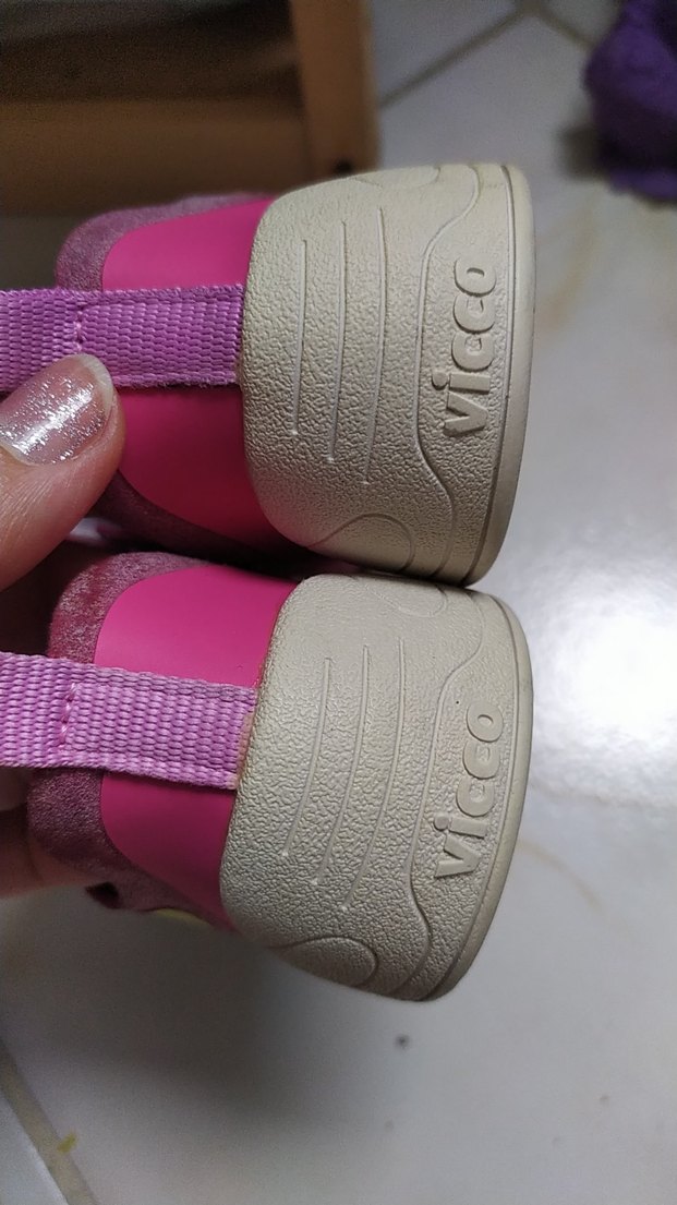 Kız Çocuk Renkli Cırt Cırtlı Spor Ayakkabı - Görsel 4