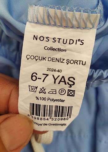 Mavi Erkek Çocuk Deniz Şortu - Görsel 5