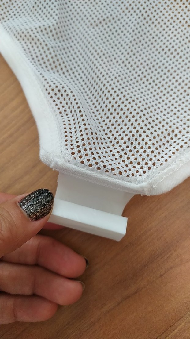 Bebek Taşıma Slingi Beyaz - Görsel 2