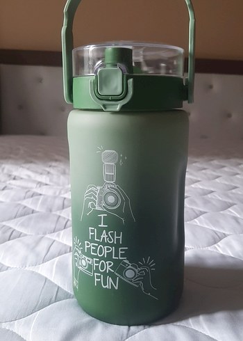 Yeşil Termos Şişesi - Görsel 2