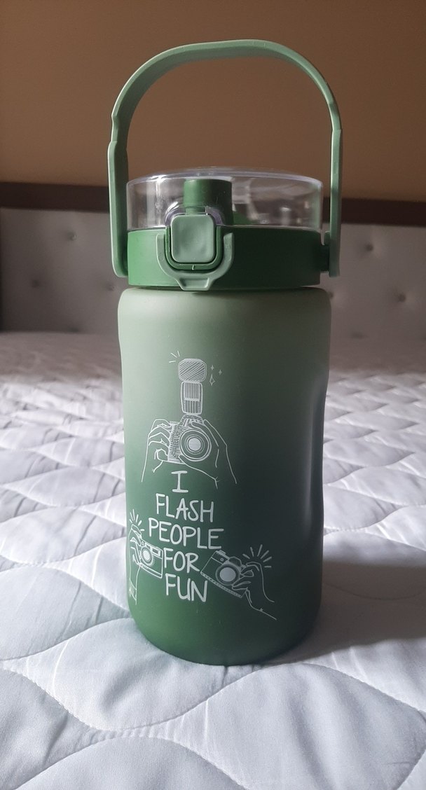 Yeşil Termos Şişesi - Görsel 2