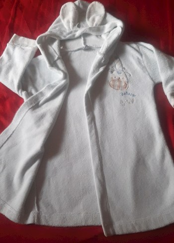 Kapüşonlu Erkek Çocuk Bornoz - Görsel 2