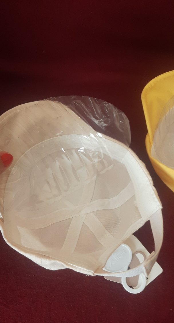 Çocuklar için renkli düğmeli baskılı şapka - Görsel 5