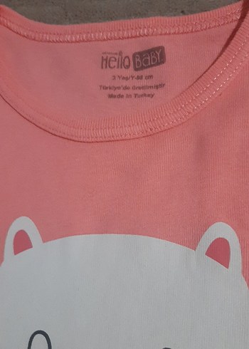 hellobaby 2 yaş 5 adet body - Görsel 4