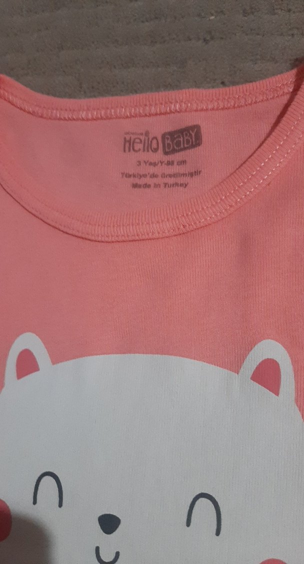 hellobaby 2 yaş 5 adet body - Görsel 4