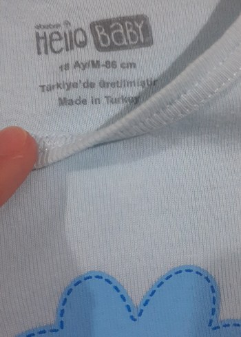 hellobaby 12 aylık 5 adet body - Görsel 12