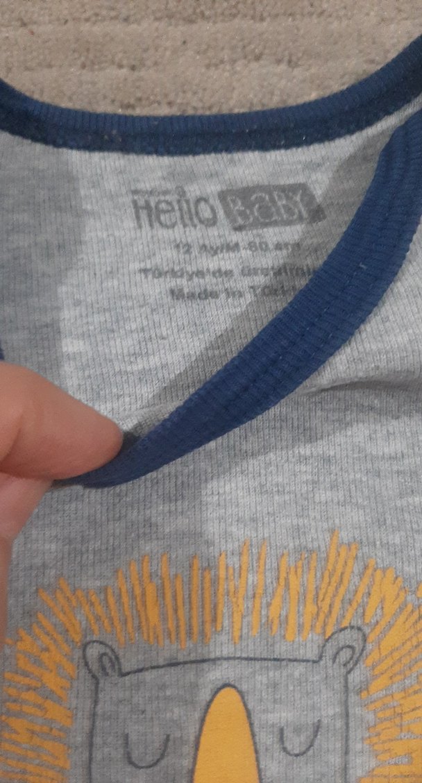 hellobaby 12 aylık 5 adet body - Görsel 4