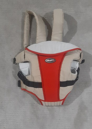 Kraft Bebek Taşıyıcı Kırmızı-Gri - Görsel 2