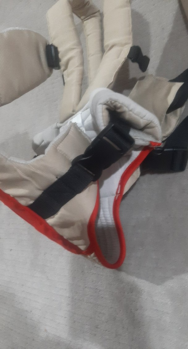 Kraft Bebek Taşıyıcı Kırmızı-Gri - Görsel 3