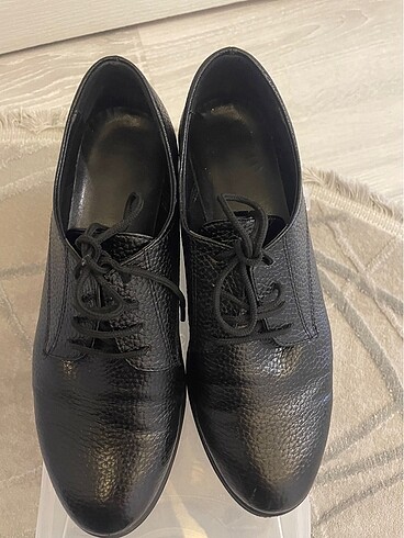 Diğer Siyah mat oxford ayakkabı