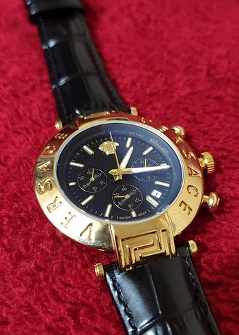 Versace Erkek Klasik Modern Altın Saat