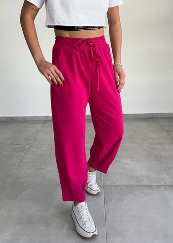Rahat Kesim Pembe Sweatpants