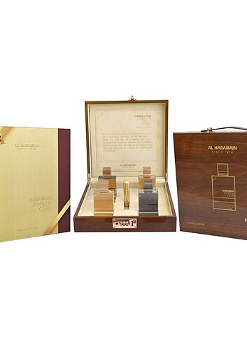 Diğer Al Haramain Amber Oud Colection 4x60ml+ Atomizer