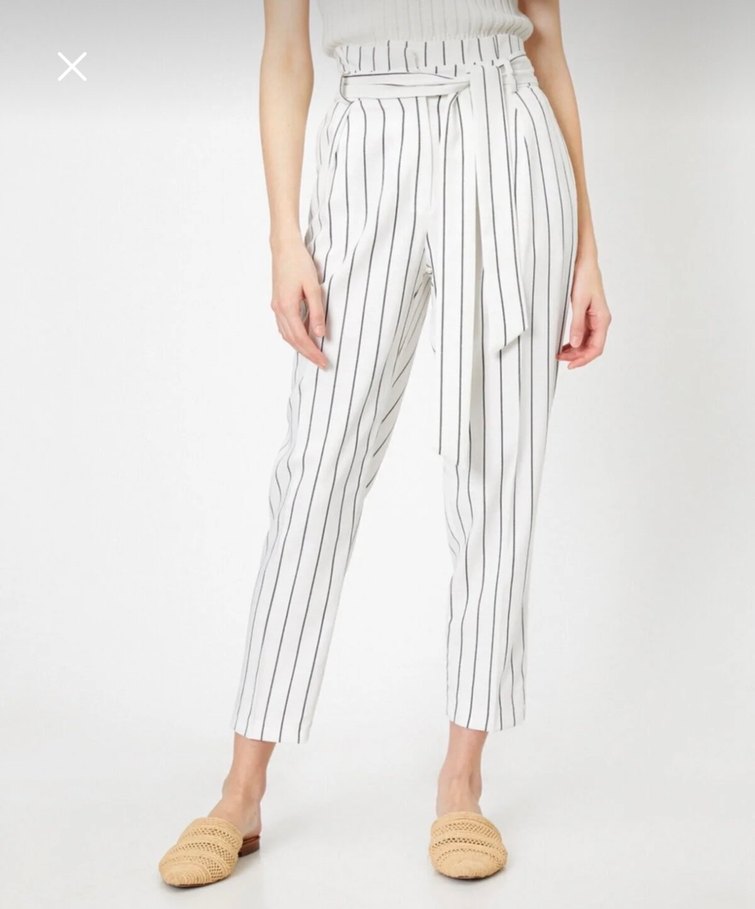 Koton Çizgili Pantolon - Görsel 3