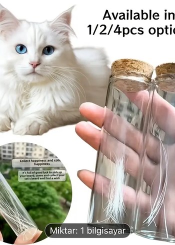 KEDİ-KÖPEK BIYIK SAKLAMA KAVANOZU - Görsel 2